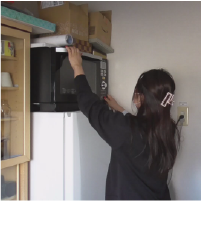 新品電子レンジ購入
