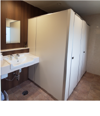 トイレ改装でピカピカ